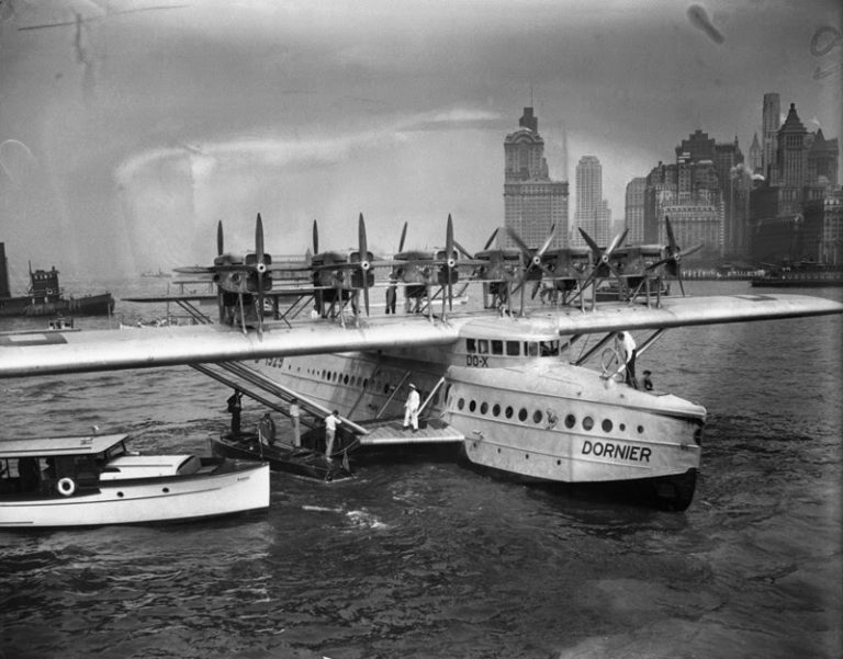80 years ago Dornier DoX landed in New York Seaplane International
