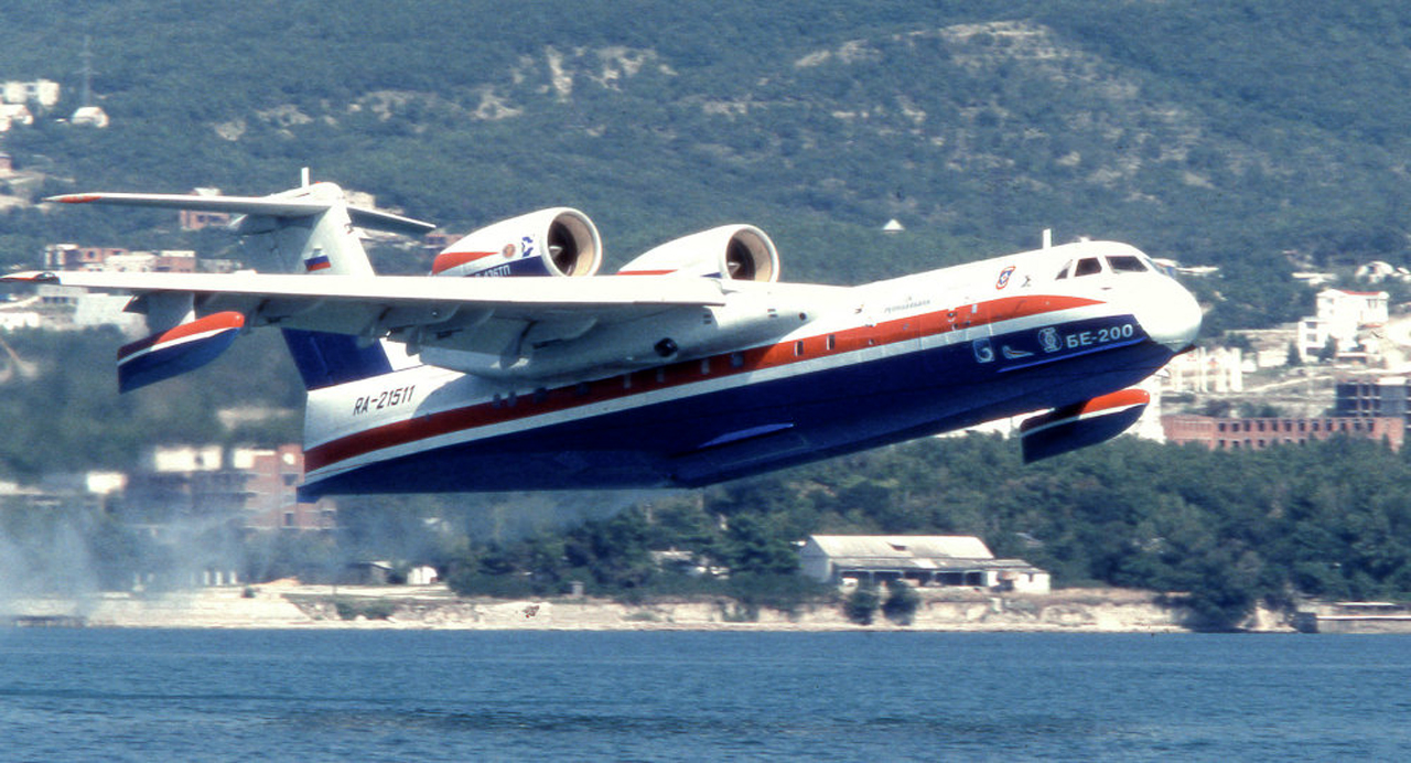 The Amphibian / The Beriev Be-200 Altair / Russian Flying Boat