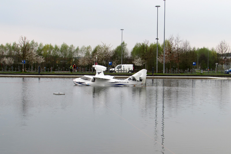 Five seaplanes